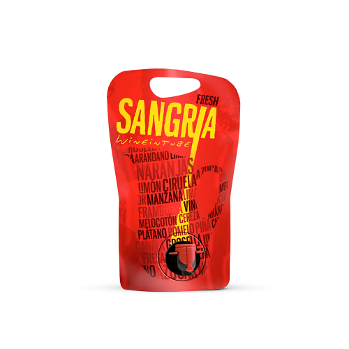 Sangria wineintube formato pouch